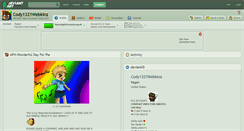 Desktop Screenshot of cody1321webkinz.deviantart.com