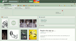 Desktop Screenshot of helenatroy.deviantart.com