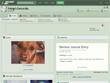 Tablet Screenshot of fotogrl-concordia.deviantart.com
