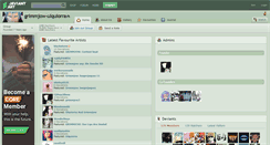 Desktop Screenshot of grimmjow-ulquiorra.deviantart.com