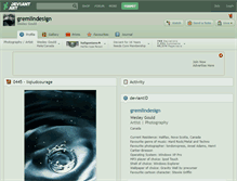 Tablet Screenshot of gremlindesign.deviantart.com