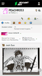 Mobile Screenshot of peachros3.deviantart.com