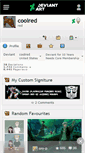 Mobile Screenshot of coolred.deviantart.com