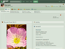 Tablet Screenshot of kira-lynn.deviantart.com
