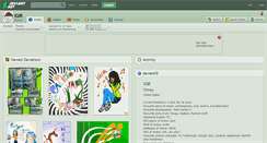 Desktop Screenshot of igir.deviantart.com