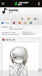 Mobile Screenshot of keywei.deviantart.com