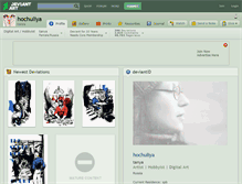 Tablet Screenshot of hochuliya.deviantart.com