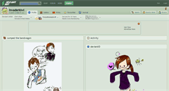 Desktop Screenshot of invaderkiwi.deviantart.com