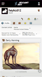 Mobile Screenshot of heykcd12.deviantart.com