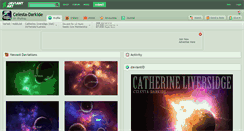 Desktop Screenshot of celesta-darkide.deviantart.com