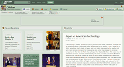 Desktop Screenshot of chibikan.deviantart.com
