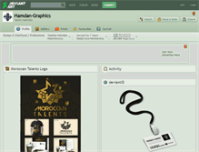 Tablet Screenshot of hamdan-graphics.deviantart.com