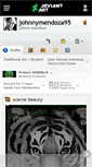 Mobile Screenshot of johnnymendoza95.deviantart.com