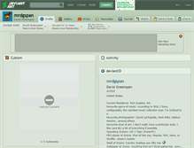 Tablet Screenshot of mrdgspan.deviantart.com