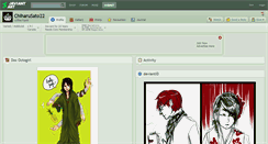 Desktop Screenshot of chiharusato22.deviantart.com