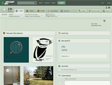 Tablet Screenshot of j-lo.deviantart.com