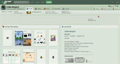 Desktop Screenshot of chibi-ninjax3.deviantart.com