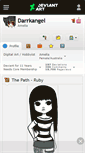 Mobile Screenshot of darrkangel.deviantart.com