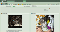 Desktop Screenshot of dcwyverx.deviantart.com