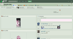 Desktop Screenshot of kurumii-chan.deviantart.com