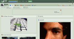 Desktop Screenshot of dinarte.deviantart.com