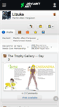 Mobile Screenshot of lizuka.deviantart.com