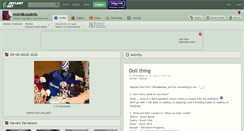 Desktop Screenshot of mimikosdolls.deviantart.com