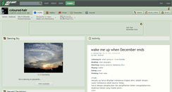 Desktop Screenshot of coloured-hair.deviantart.com