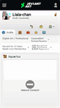 Mobile Screenshot of liala-chan.deviantart.com