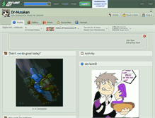 Tablet Screenshot of dr-nusakan.deviantart.com