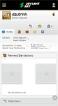 Mobile Screenshot of dzutrinh.deviantart.com