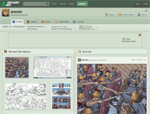 Tablet Screenshot of eremin.deviantart.com