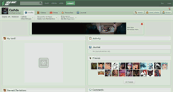 Desktop Screenshot of cashda.deviantart.com