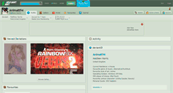 Desktop Screenshot of animatt94.deviantart.com