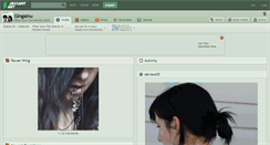 Desktop Screenshot of gingainu.deviantart.com