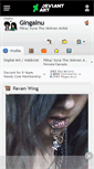 Mobile Screenshot of gingainu.deviantart.com