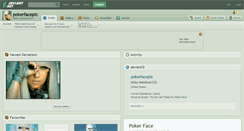 Desktop Screenshot of pokerfaceplz.deviantart.com