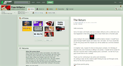 Desktop Screenshot of free-writers.deviantart.com