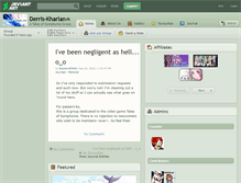 Tablet Screenshot of derris-kharlan.deviantart.com