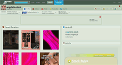 Desktop Screenshot of angellella-stock.deviantart.com