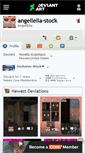 Mobile Screenshot of angellella-stock.deviantart.com