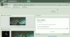 Desktop Screenshot of incaink.deviantart.com