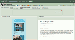 Desktop Screenshot of bijouscosplay.deviantart.com