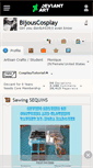 Mobile Screenshot of bijouscosplay.deviantart.com