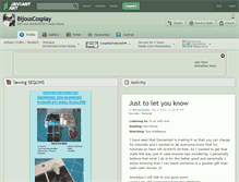 Tablet Screenshot of bijouscosplay.deviantart.com
