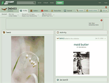 Tablet Screenshot of d60433.deviantart.com