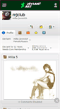 Mobile Screenshot of mjclub.deviantart.com
