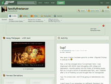 Tablet Screenshot of fancifulfreelancer.deviantart.com
