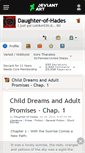 Mobile Screenshot of daughter-of-hades.deviantart.com