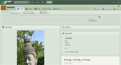 Desktop Screenshot of notquite.deviantart.com